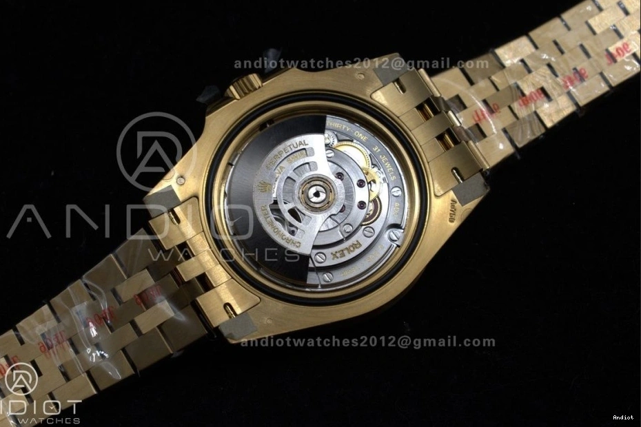 Clean on Dial Edition DD3285 Best II Master GRNR Jubilee Black GMT YG 1:1 Bracelet CHS 126718 1127